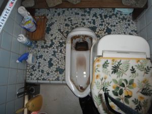 和式トイレを洋式トイレに改修